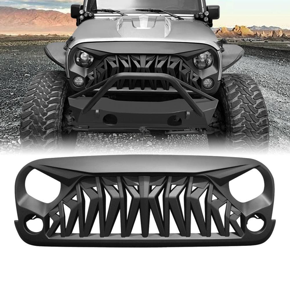 American Modified Amjpaa00106 Shark Grille - Matte Black product image