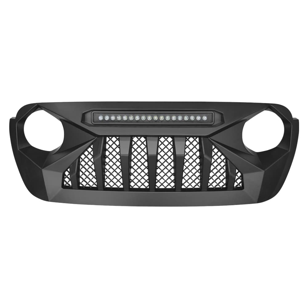 Demon Grille W/ LED Off-Road Lights For 18+ Wrangler JL & Gladiator JT W/O TrailCam product image