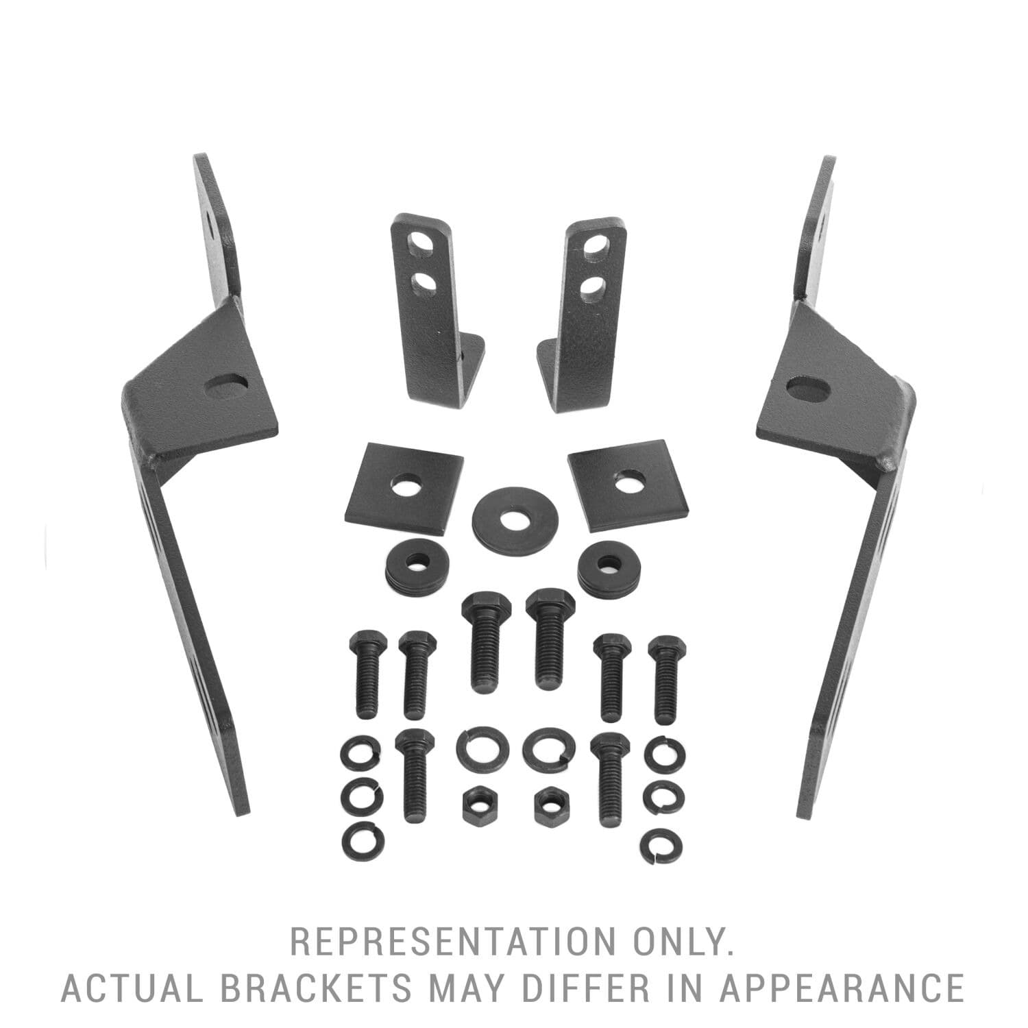 Go Rhino Go Rhino 55675 - RC2 & RC2 LR Bull Bar - Mounting Bracket Kit Only - Textured Black