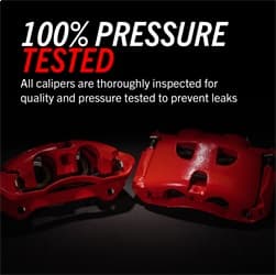 High-Temp Red Powder Coated Calipers (Pair) product image