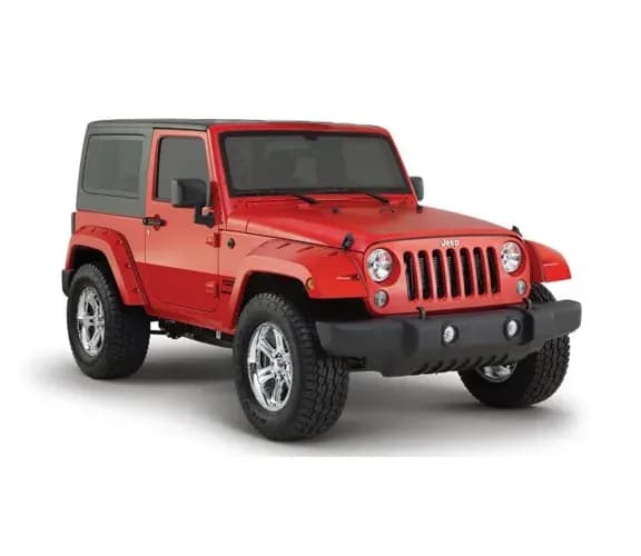 0718 Wrangler Fits 2door Sport Utility Models Only Fender Flares Pocket Style