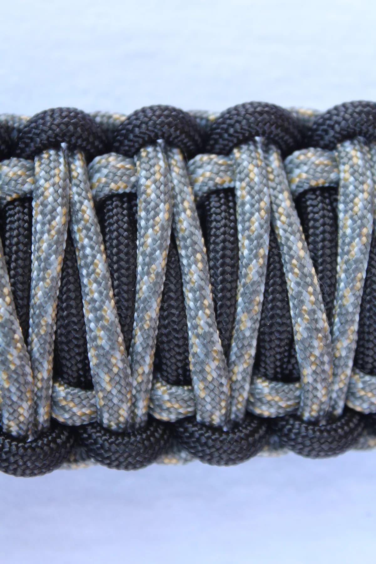 Paracord Grab Handles Front Pair Bolt-On For Jeep Wrangler Jl, Jlu & Gladiator 2018-2025 - 550 Paracord | Bartact | Black / Royal Blue
