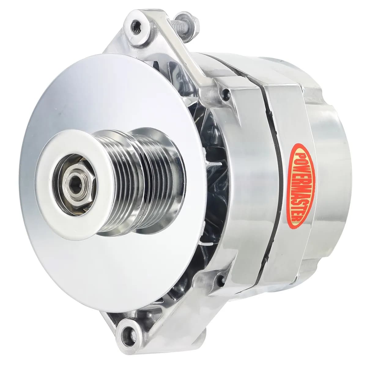 Alternator; 12si; 150 Amp; 100 Idle; 6 Groove Pulley; Baffle; Polished;