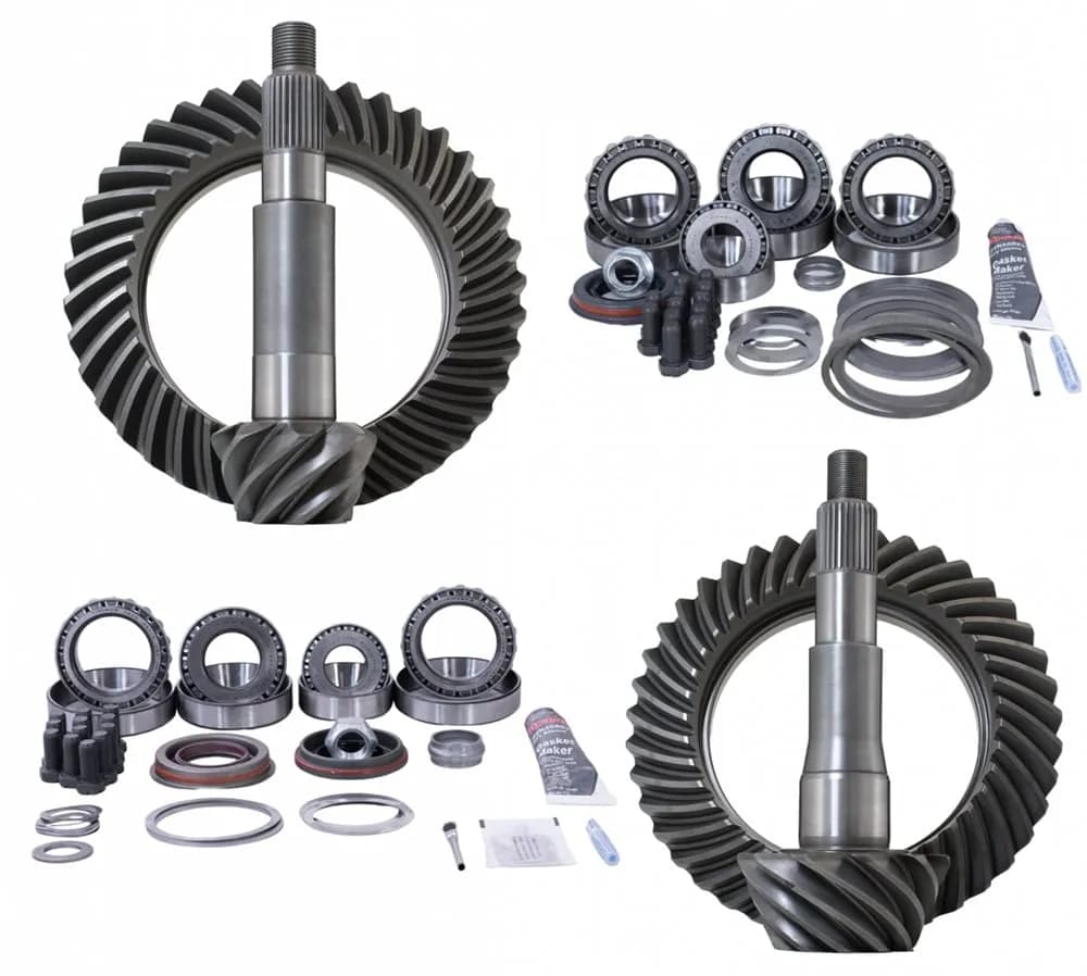 Ford F-250 and F-350 1993-2010 Gear Package 10.25D60Rev-Thick Front and Rear 4.56 gears and Koyo Master install kits