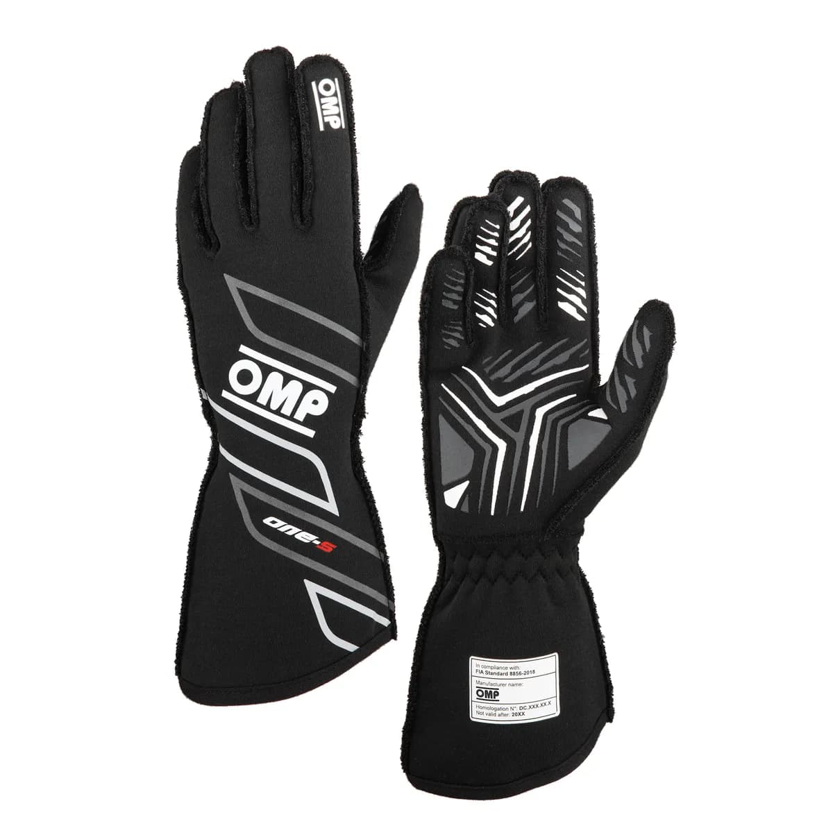 One-S Gloves My2025 Fia 8856-2018 Black Sz. s