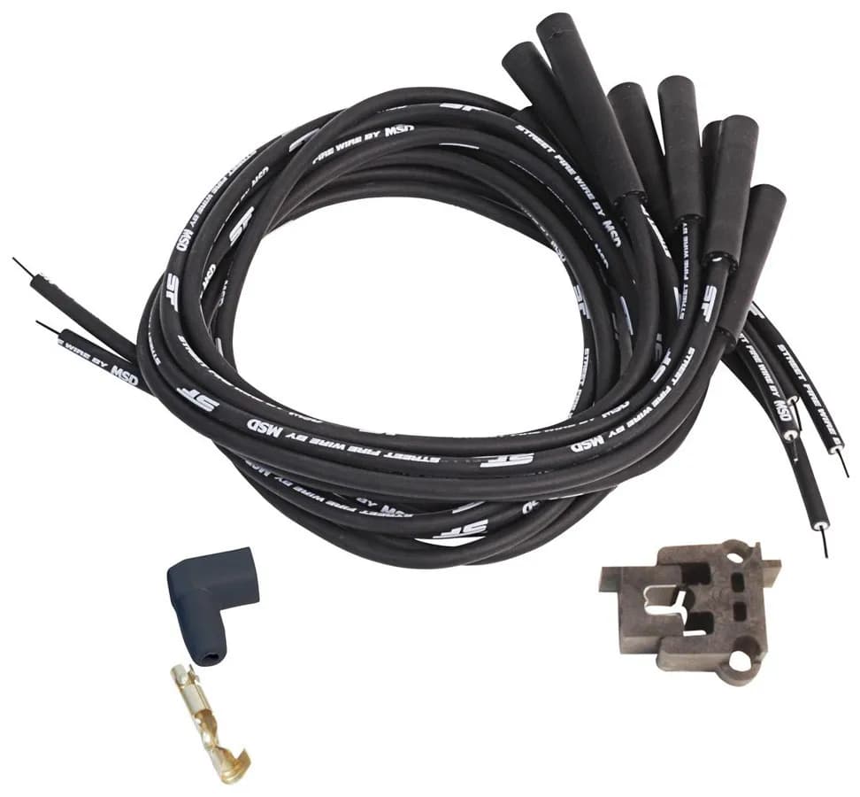 Street Fire Wire Set Multiangle Plug Hei Universal Blac