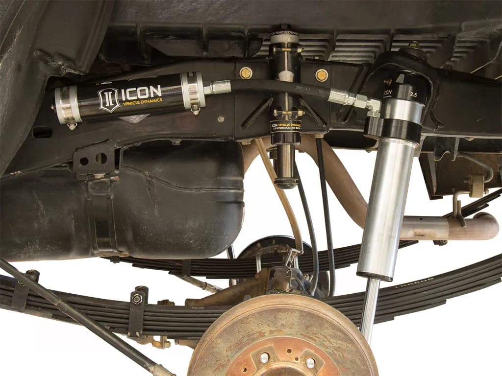 ICON 2005-2023 Toyota Tacoma, Rear, V.S. 2.5 Aluminum Series RXT Shock Absorbers, Remote Reservoir, Pair