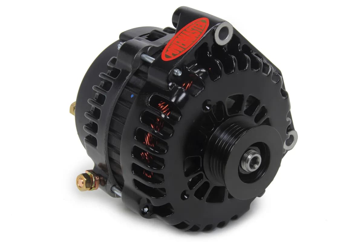 XS Volt™ Hi Amp Alternator; GM; 220 Amp; 6 Groove Pulley; Black Finish;