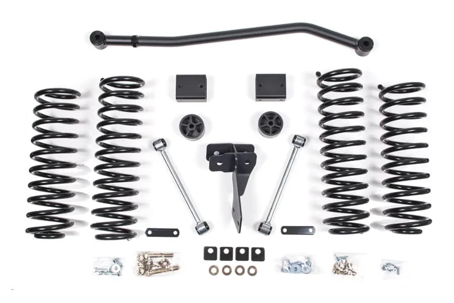 12-18 Jeep Wrangler JK 2 Door 4 Inch Coil Spring Lift Kit No Shocks Zone Offroad