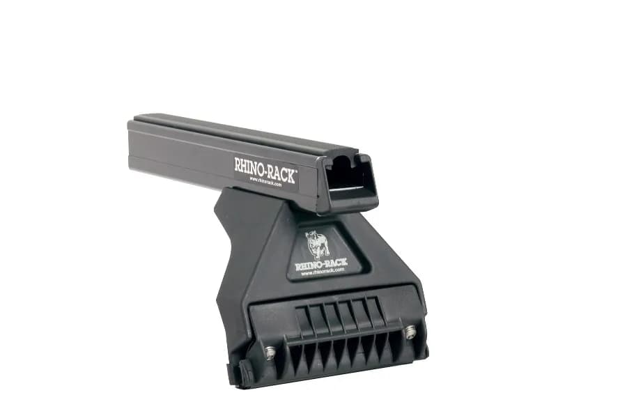 Rhino Rack Heavy Duty RL110 Black 3 Bar Roof Rack - JL 4dr