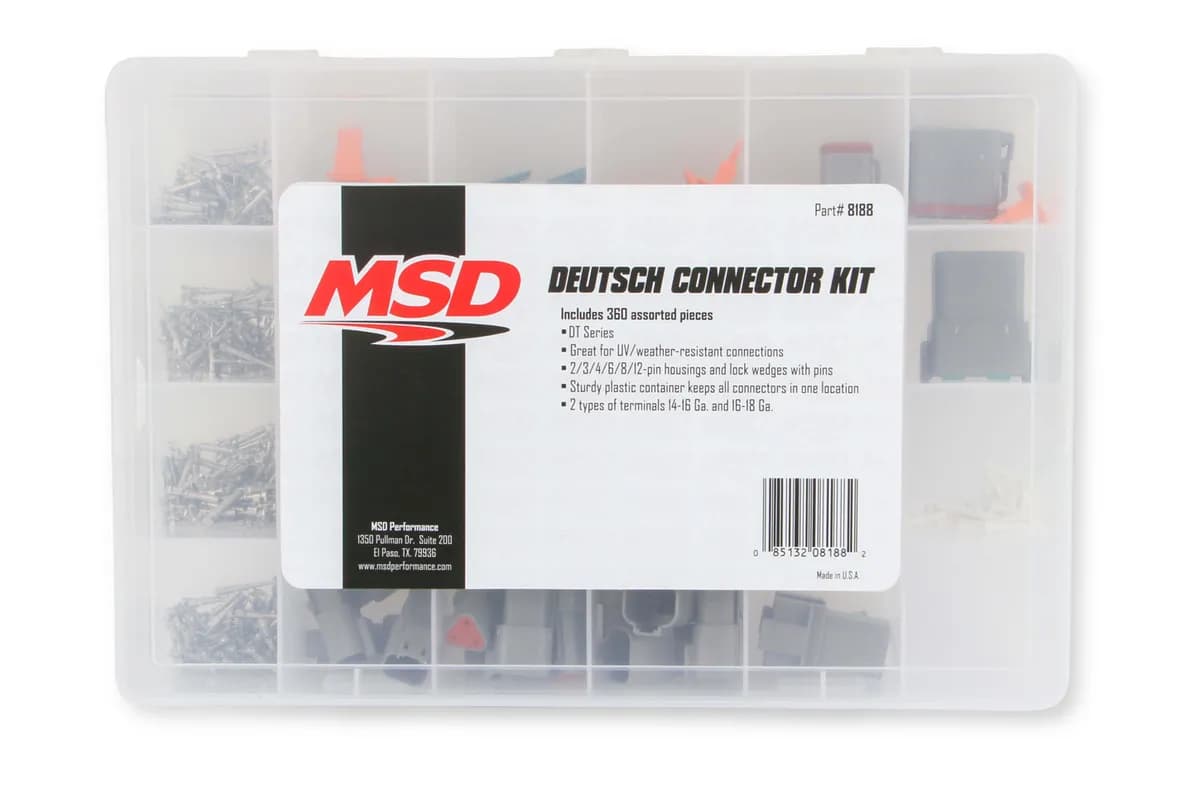 Msd Deutsch Connector Kit
