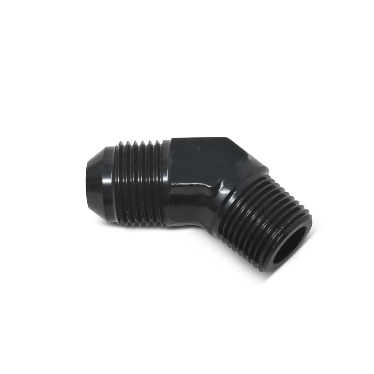 Adpt 8m Black x 3/8 m 45d