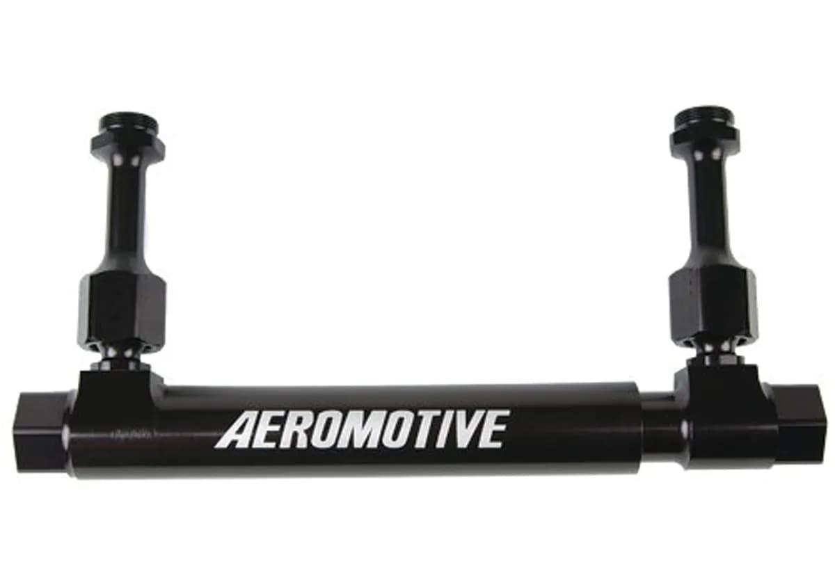 Aeromotive Dual Action Adjustable Fuel Log (Std Holley Style)