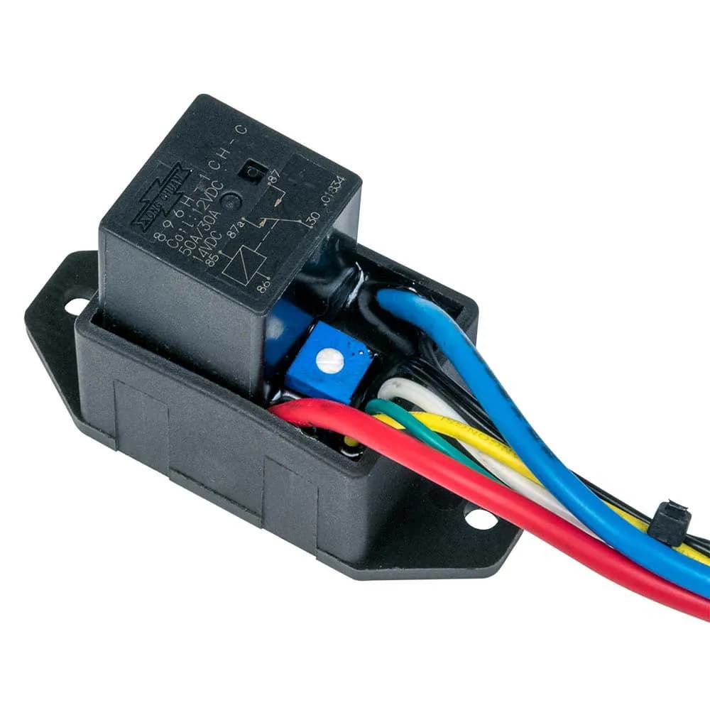 Compact Adjustable Electric Fan Controller And Relay Kit With Pushin Probe