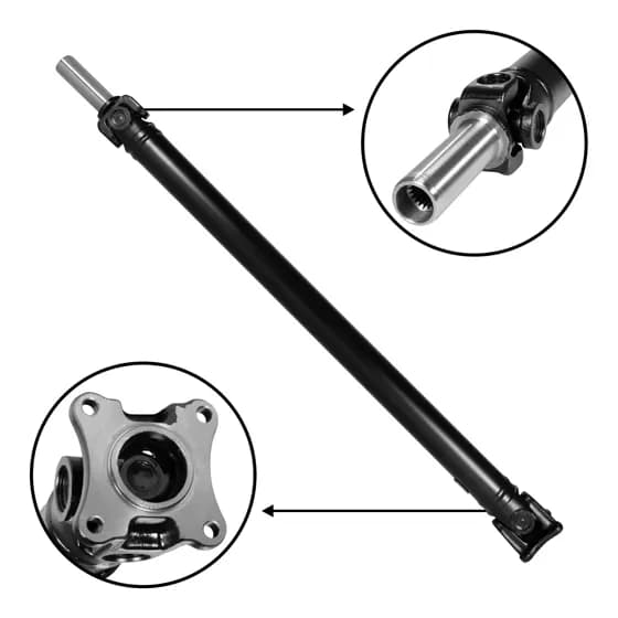 New Rear Driveshaft For Mazda Miata , 41.25 Inch Overall Length USA Standard