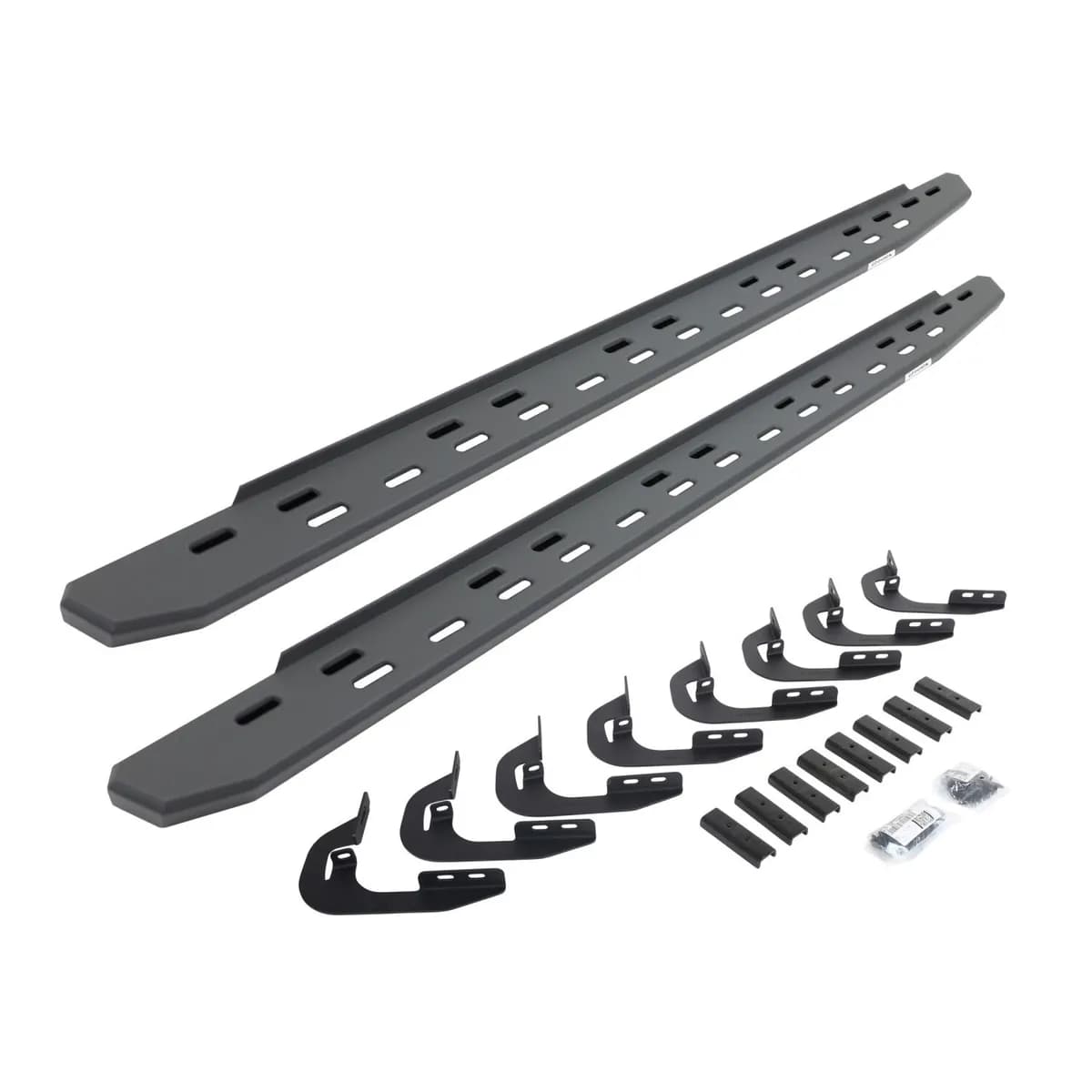 Go Rhino 69605880SPC - RB30 Slim Line Running Boards with Mounting Bracket Kit - Textured Black
