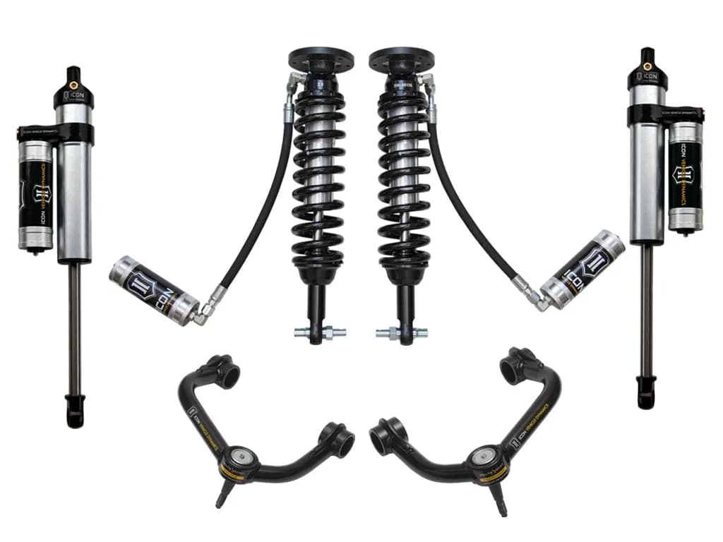 Pricing Only 2014 Ford F150 4WD 1.75-2.63inch Stage 4 Suspension System w Tubular Ucaorder Components 91810 1 98500dj 1 97720p 1