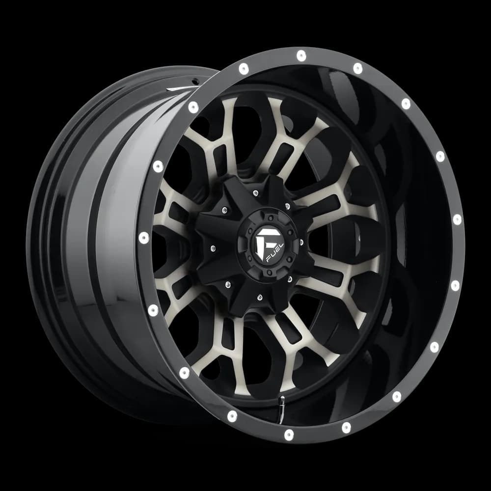 Crush 20x10 5x114.305x127.00 Gloss Machined Double Dark Tint -18 mm