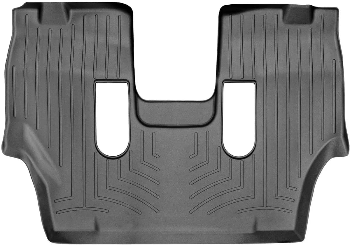 Black Rear FloorLiner Dodge Durango 2011 + Only fits models with 2nd row bench seating