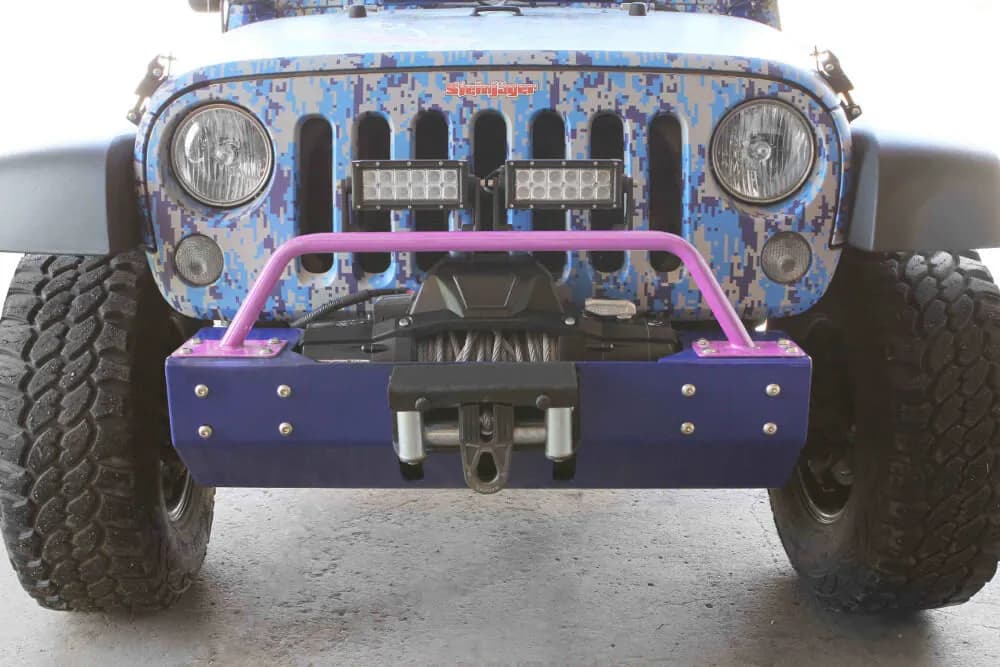 Bumpers 2007-2018 Bumper Light Bar, Short Pinky