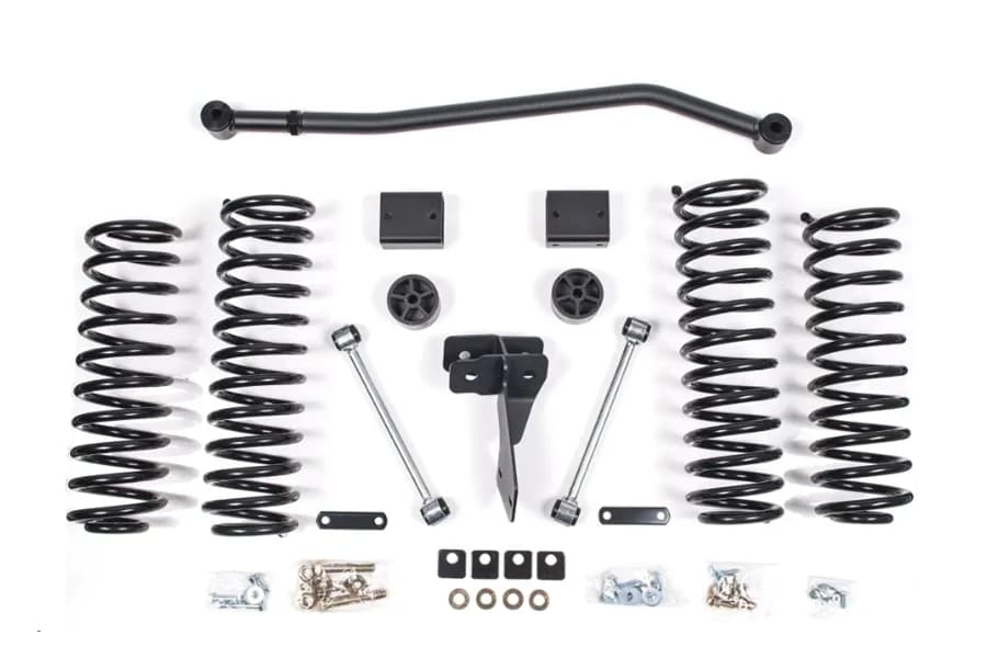 07-11 Jeep Wrangler JK 2 Door 4 Inch Coil Spring Lift Kit No Shocks Zone Offroad