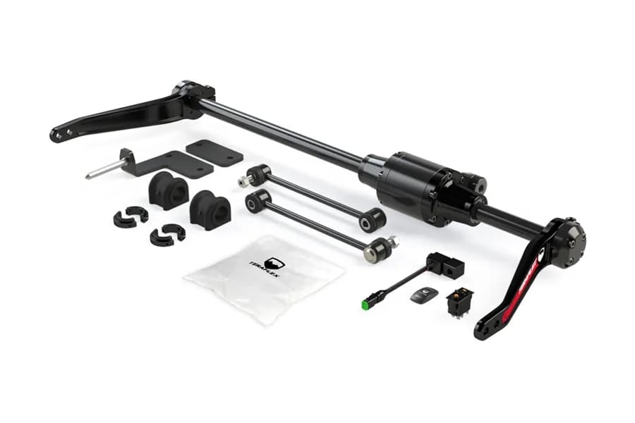 0718 Jeep Wrangler St Dual Rate Pneumatic Front Sway Bar (Coilover)
