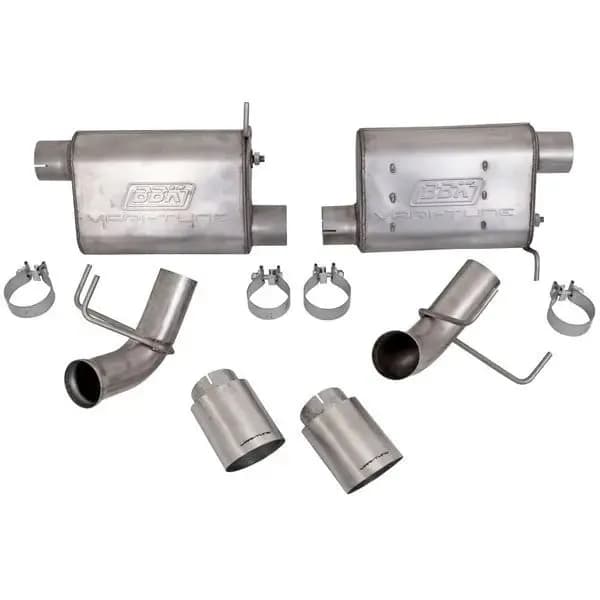 BBK 11-14 Mustang GT BBK Varitune Axle-Back Exhaust Kit Stainless Steel
