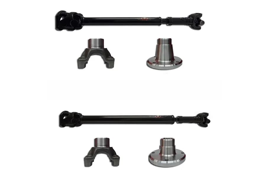 Adams Driveshaft Severe Duty Series Front and Rear 1350 CV Driveshafts - JK 4dr