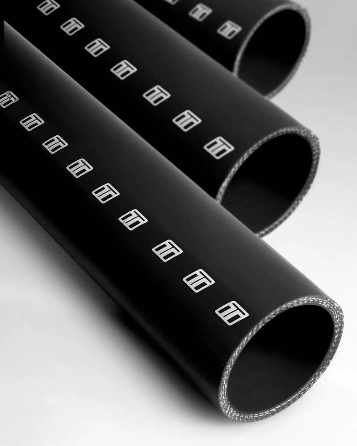 Straight 1.00 ID x 24 - Black Automotive type Universal