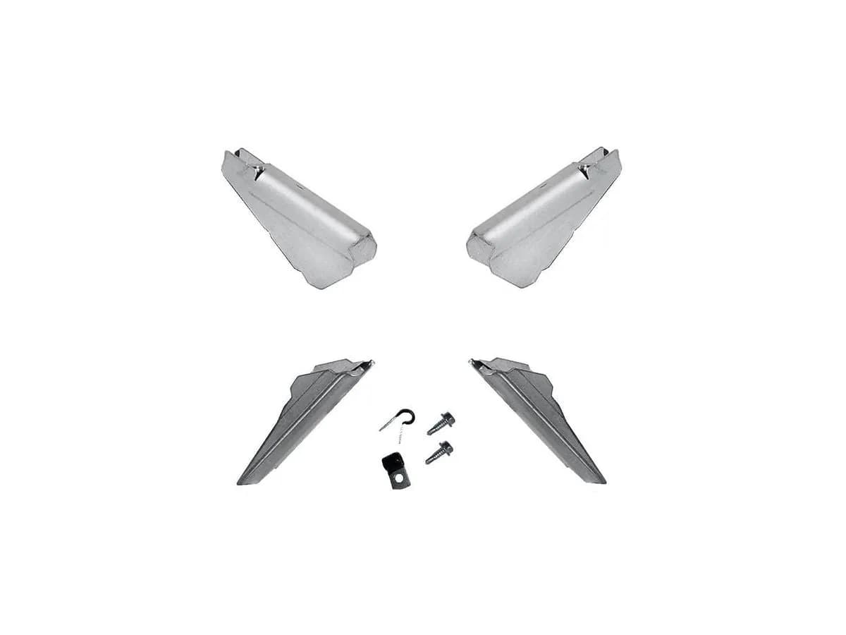 18c Wrangler Manufacturing c2 Axle End Forging Gusset Set in 3/16 in Steel