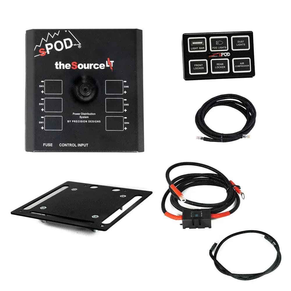 SourceLT w/ Mini6 for Universal w/ 84 Inch Battery Cables sPods