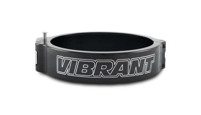 Vibrant Performance - 32538 - PINLESS HD Clamp for 4 in. O.D. Tubing - Anodized Black