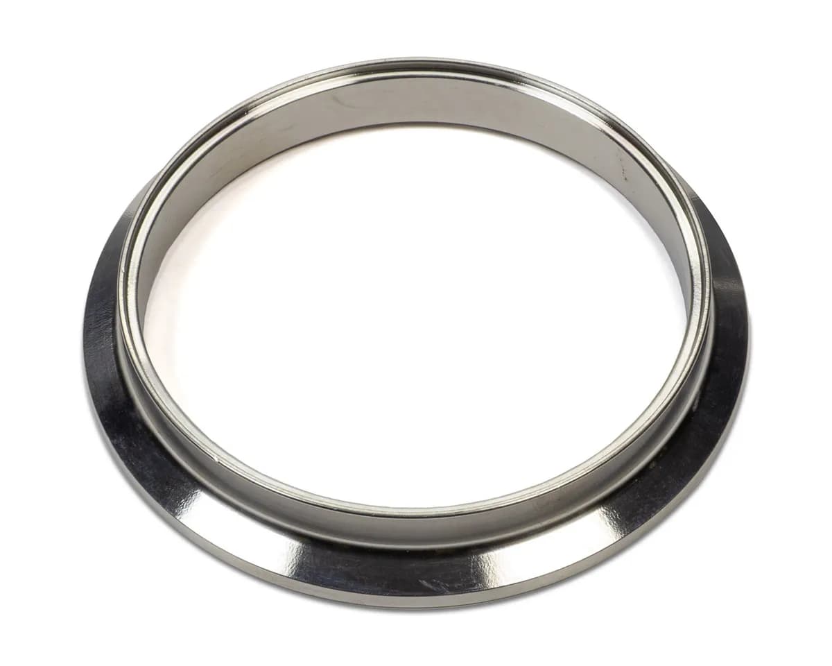 V-Band Flange; 3.5 in. Matching Tube Size; 4.125 in. Flange OD; 304 Stainless Steel; Female;