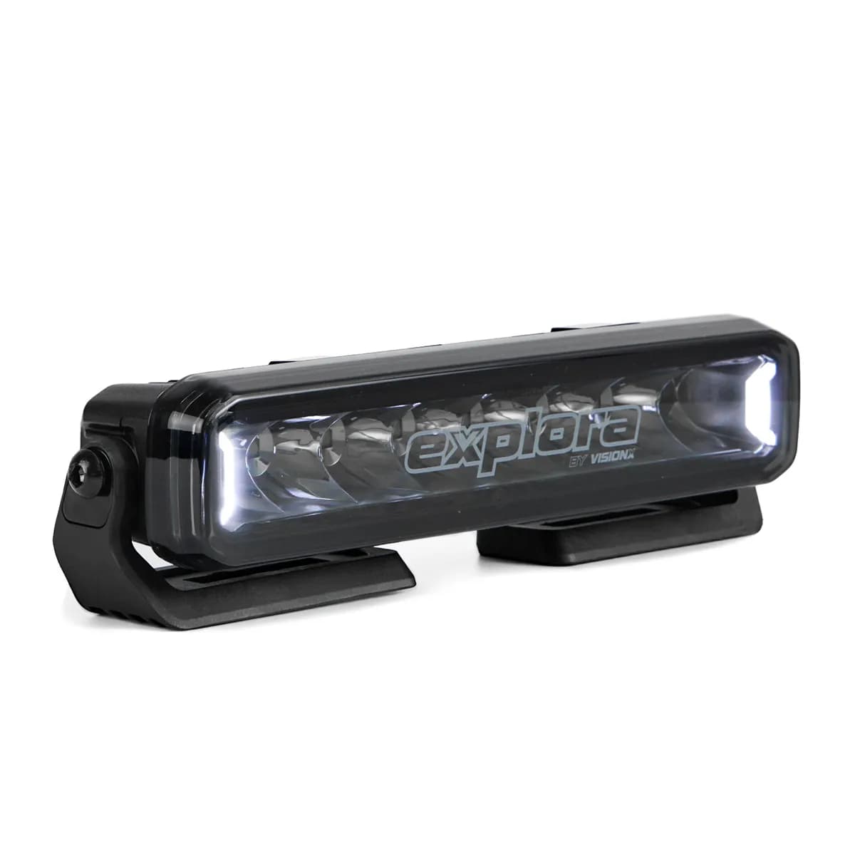 10in Explora Light Bar Single Row w/ Dualcolor DRL & Wiring Harness