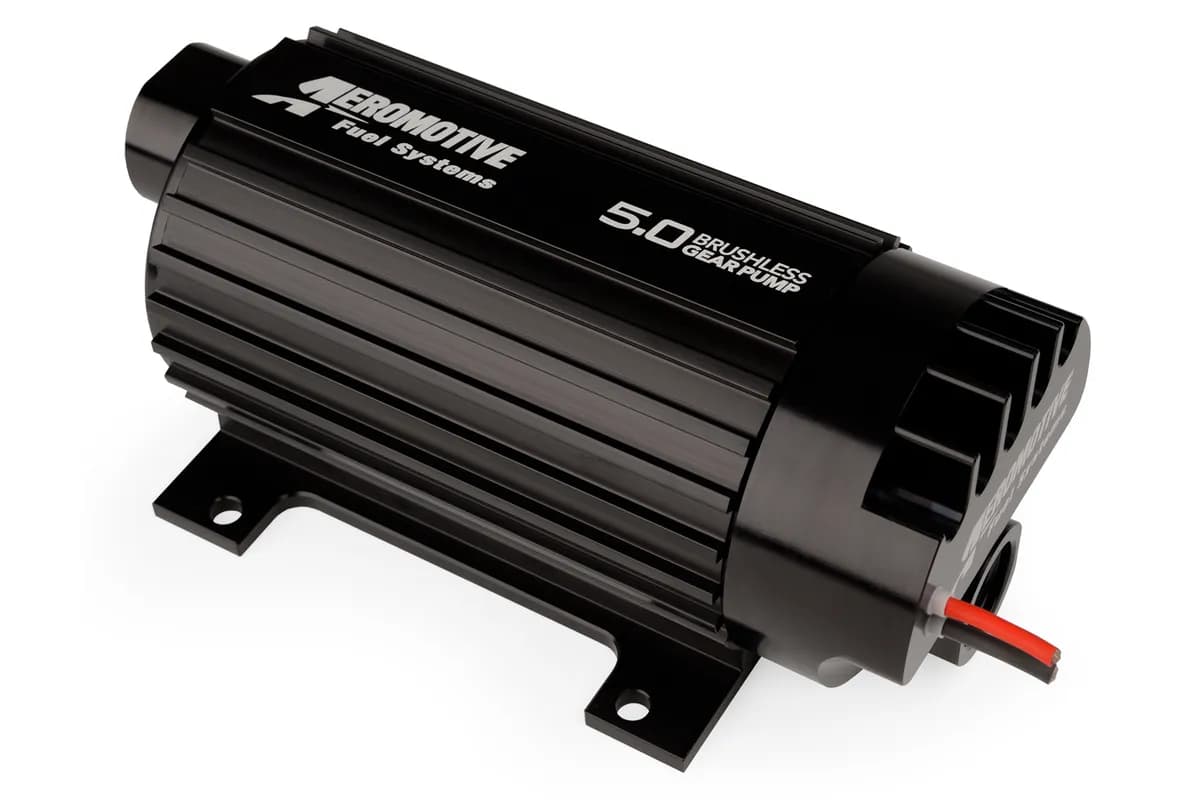 Aeromotive Brushless In-Line 5.0 Spur Gear Pump with Variable Speed Controller