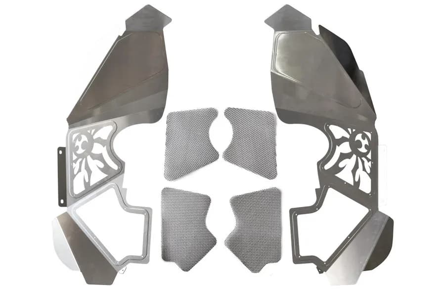 Poison Spyder Vented Inner Fenders - Raw - JK
