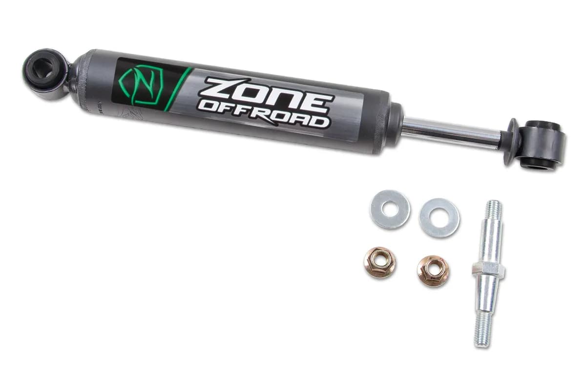 Single Steering Stabilizer | Jeep Wrangler YJ / Wrangler TJ / Cherokee XJ / Comanche MJ / Grand Cherokee ZJ