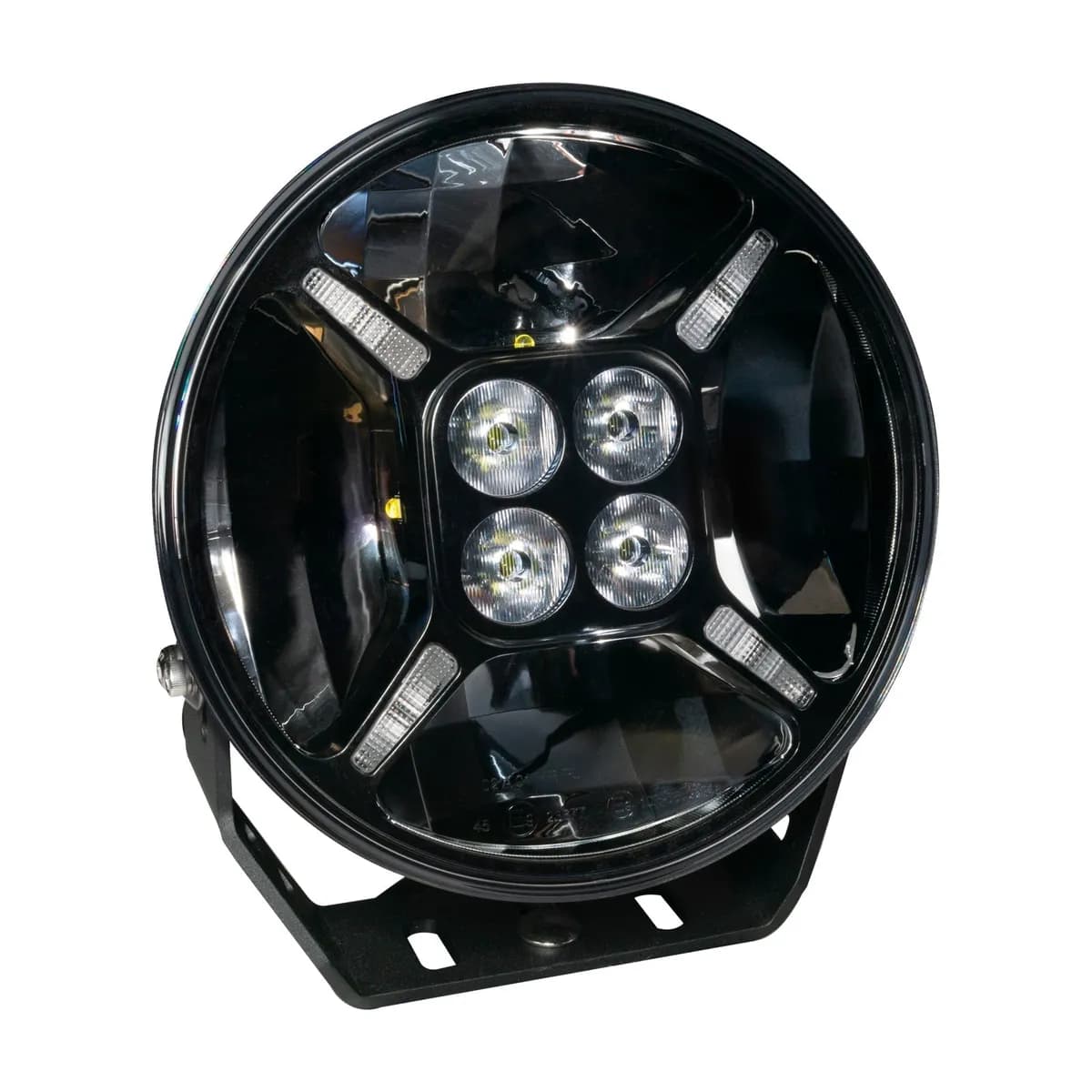 Oracle Lighting Exo 9" Multifunction 120w LED Spotlight – Round Post Mount