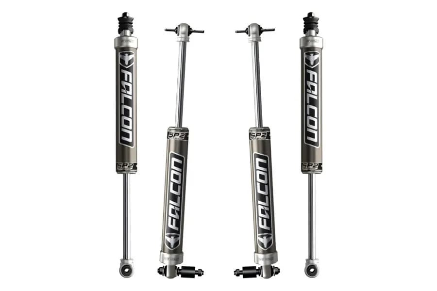 Teraflex Falcon SP2 2.1 Monotube Shock Kit - 3in to 3.5in Lift - JK 2Dr