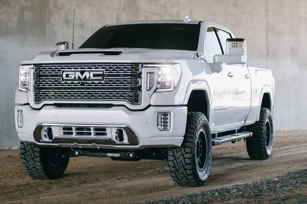 Cognito 4-Inch Standard Lift Kit with Fox PS 2.0 IFP for 2020-2024 Silverado/Sierra 2500/3500 2WD/4WD