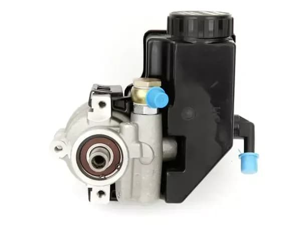 Power Steering Pump - Aluminum - Natural - Hi-Flow - 6AN Pressure/Return Fitting - Gen II/TC Pump - 8060370