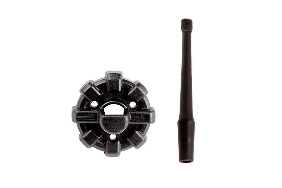 Elite Antenna Base With 6 Reflex Antenna; 0718 Jeep Wrangler Jk/Jl