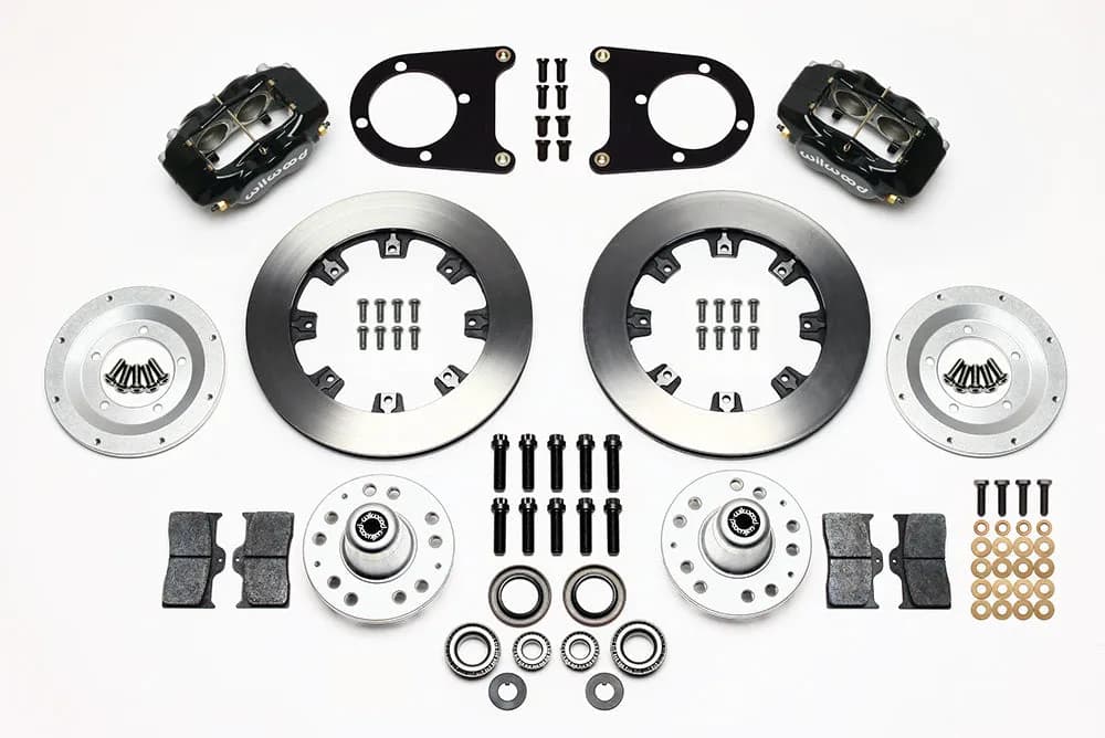 1937 - 1948 Ford Forged Dynalite Big Brake Front Brake Kit (Hub) - 140-8583