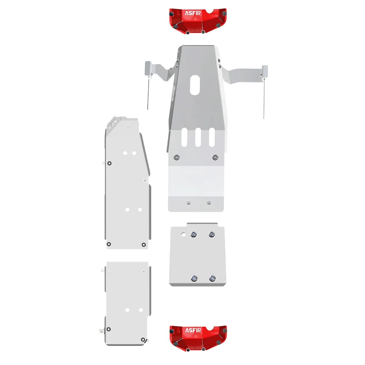 Jeep Wrangler JL Skid Plate Kit (5 Pcs) LWB | 3.6L | 2021-2025