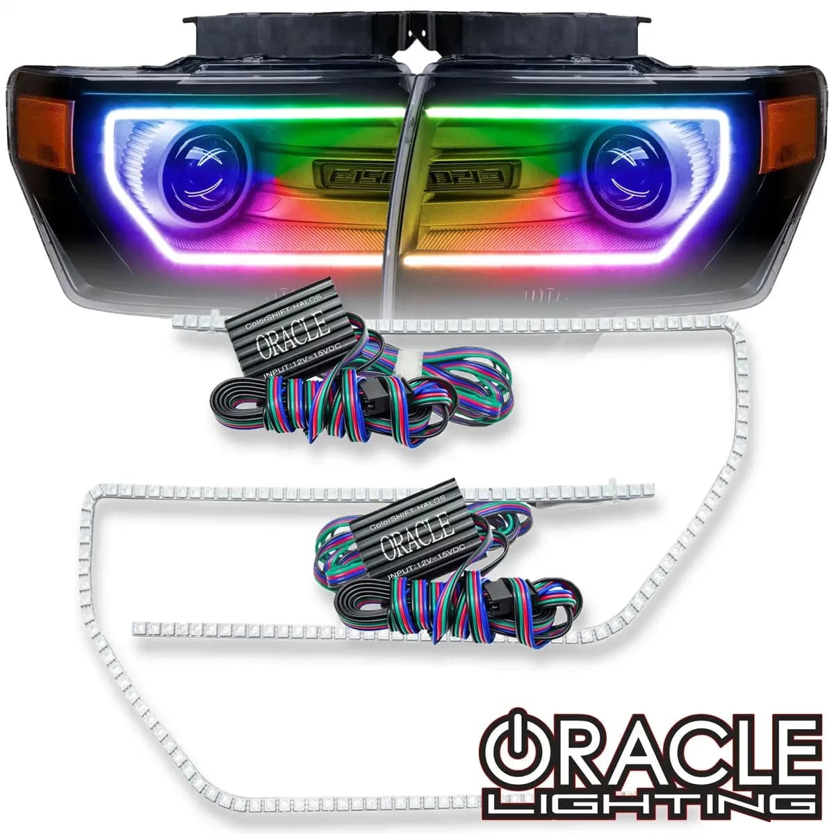 ORACLE Lighting 2009-2014 Ford F-150 Raptor LED Perimeter Headlight Halo Kit