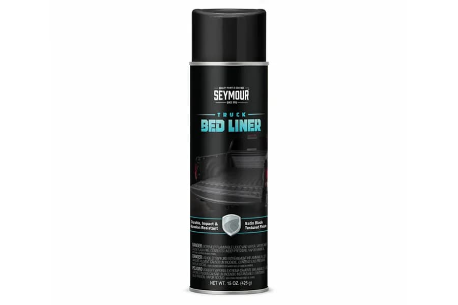 Seymour Paint Truck Bed Liner Coating Spray, 15oz - Black