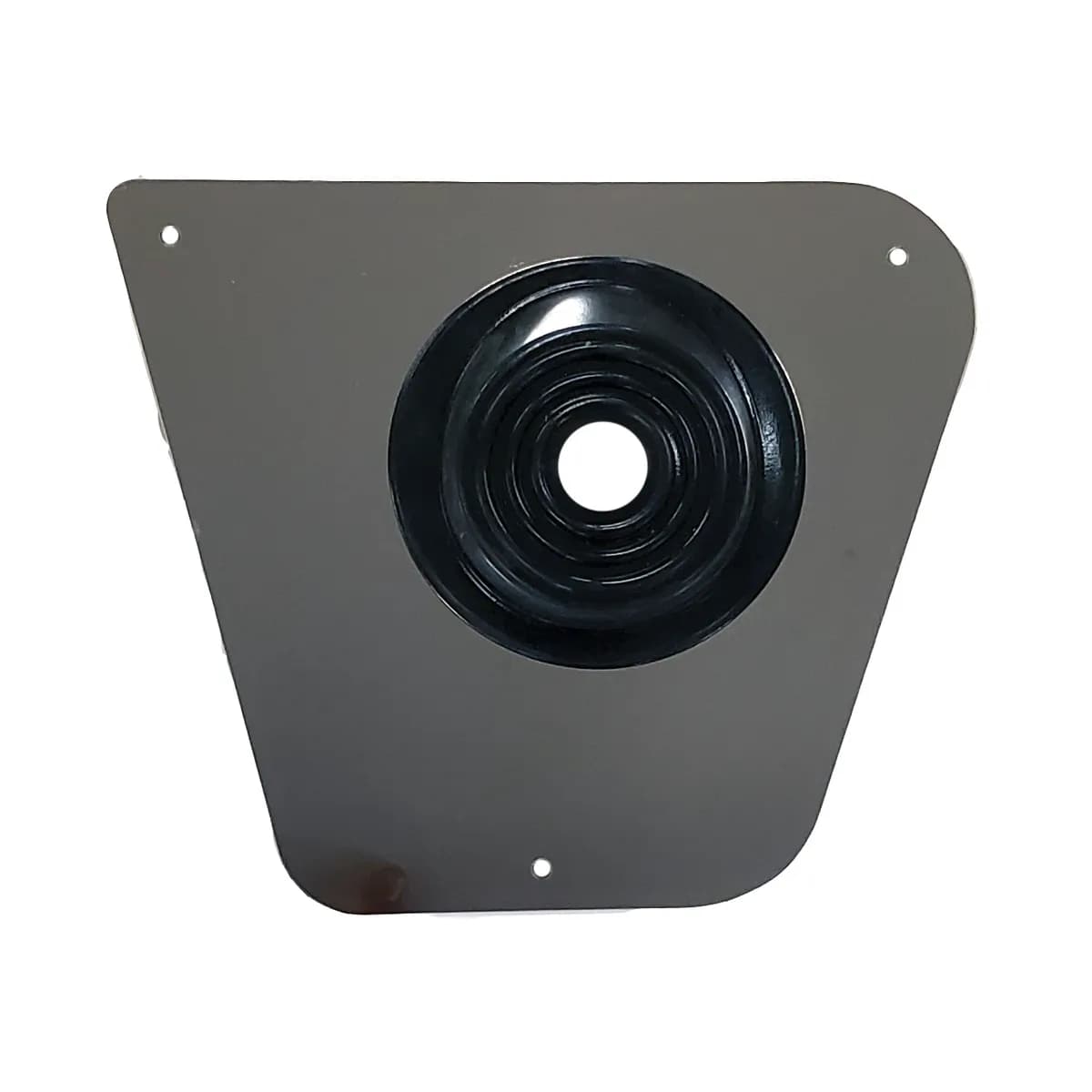 JJ s Rods Steering column firewall boot by Borgeson. Includes rubber steering column boot and polished stainless steel bezel. Mounts to factory location with included stainless steel hardware. Fits 1987-1995 Jeep Wrangler.