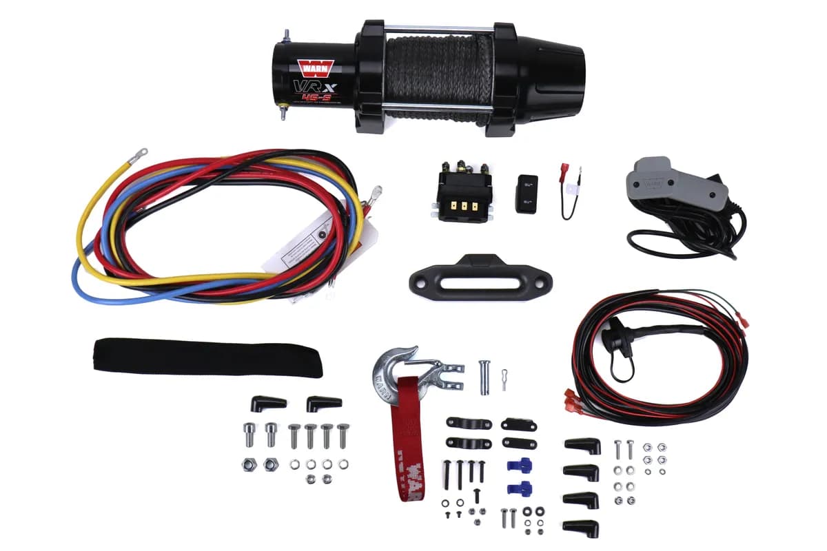 Warn - Whether You’re on The Job or on The Trail, The 4,500 Lb. Capacity Warn Vrx 45-S Winch Works as Hard as You do And is Great For Utvs. Thanks to All-Met
