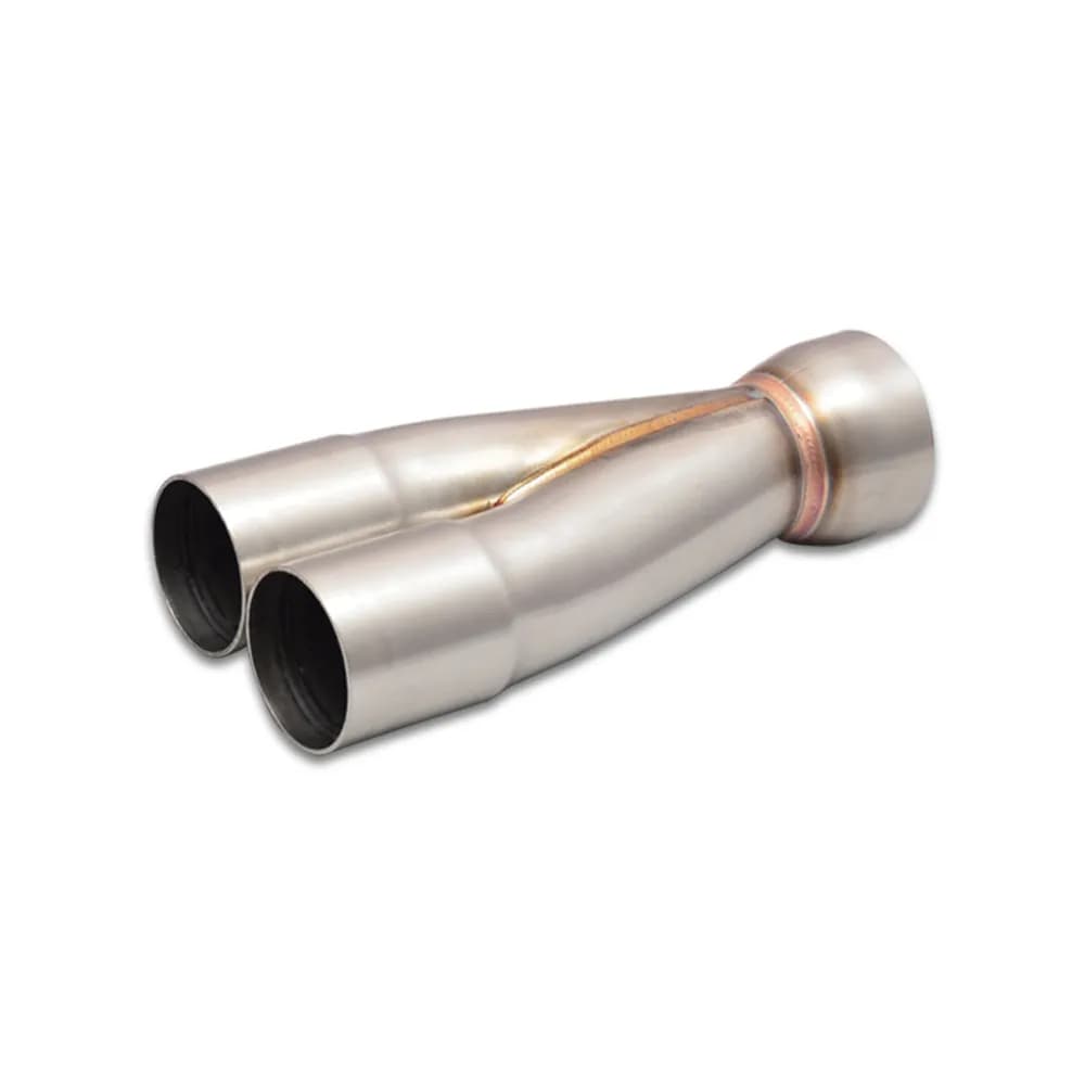 Vibrant Performance - 10353 - 2-1 Merge Collector, 1.75 in. Inlet I.D. x 2.25 in. Outlet O.D., 8.00 in. Overall Length