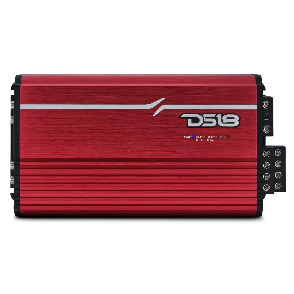 4-Channel | Stereo Full-Range | 4 x 250 Watts Rms @ 4ω | 4 x 400 Watts Rms @ 2ω | 4 x 600 Watts Rms @ 1ω | 2 x 750 Watts Rms @ 2ω | 2 x 1000 Watts Rms @ 1ω | Red